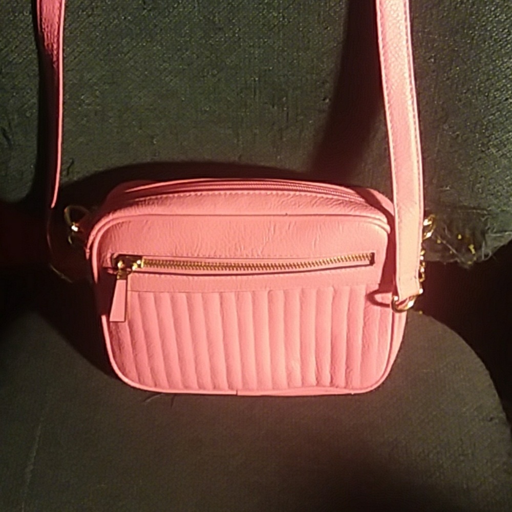 A pink purse
